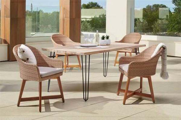 Gartenstühle-Rattan