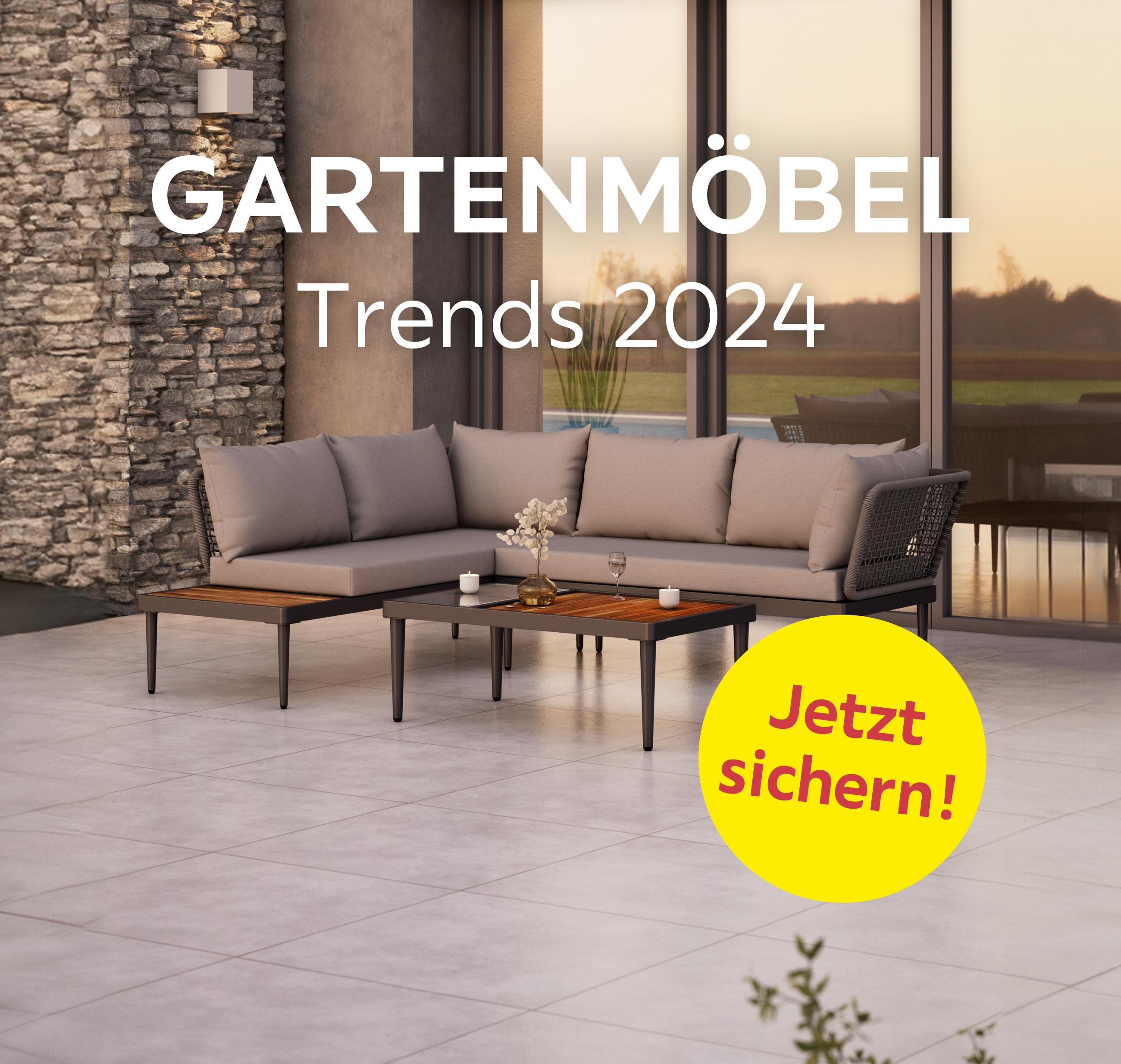 Gartenmöbel Trends 2024