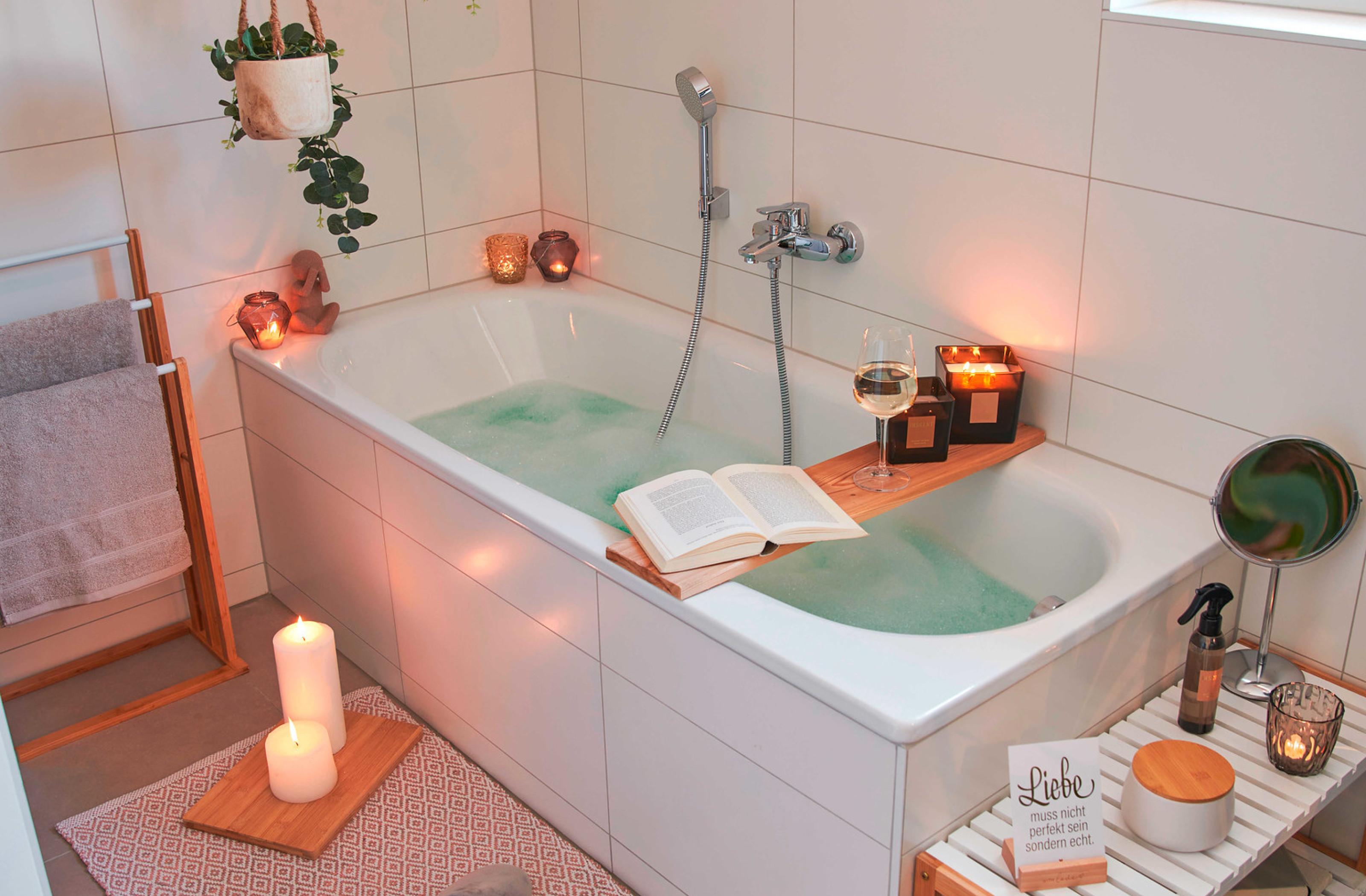 relaxačný kúpeľ vo vani