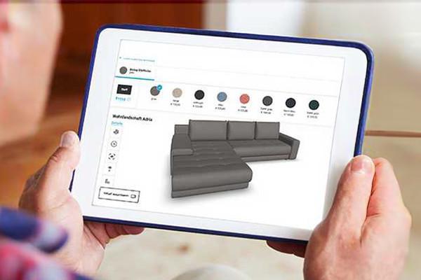 Wohnlandschaften konfigurierbar