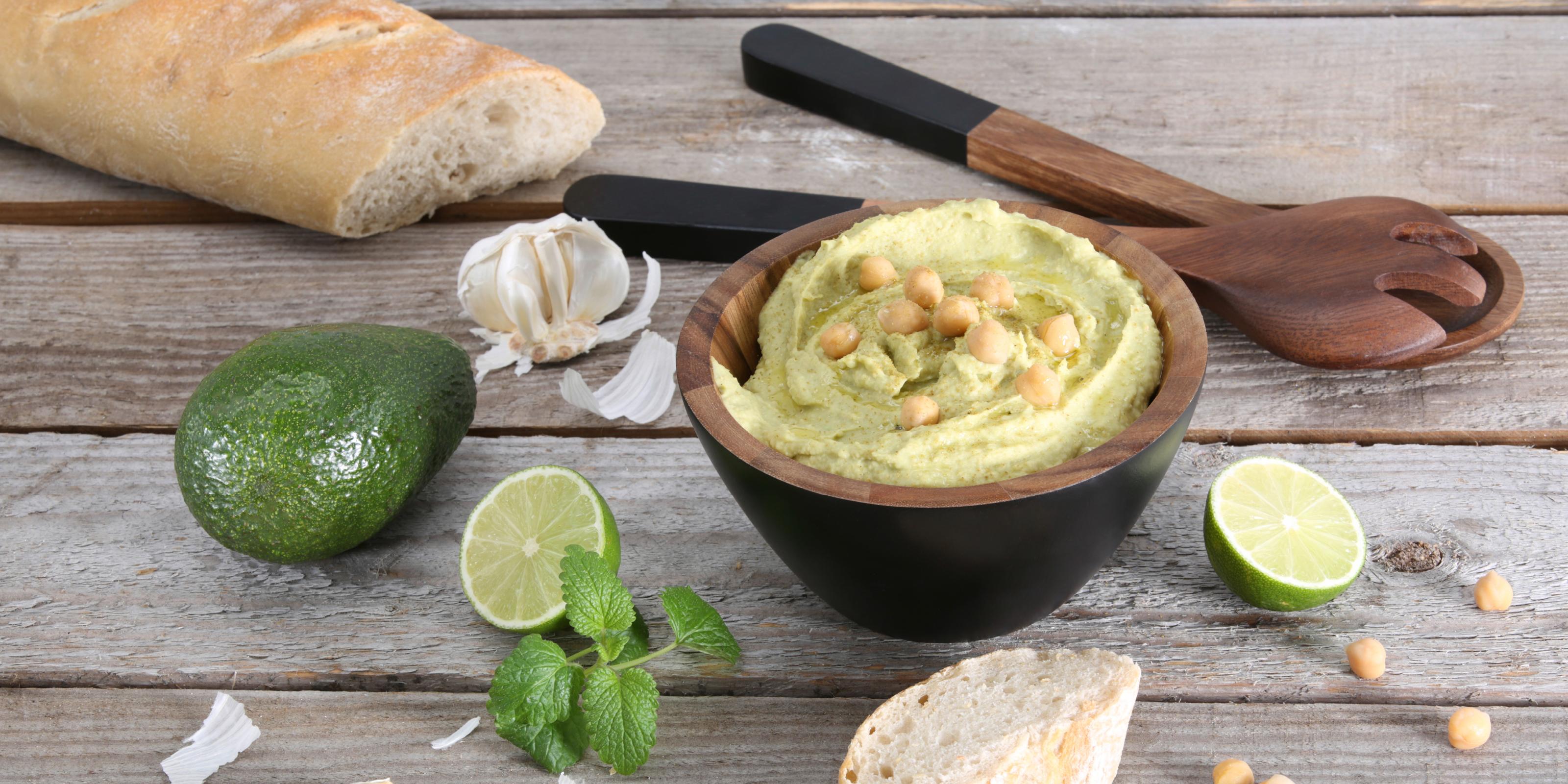 recept na avokádový hummus