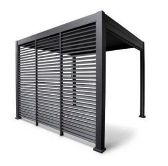 Pavillon Seitenteil Pergola Deluxe anthrazit
