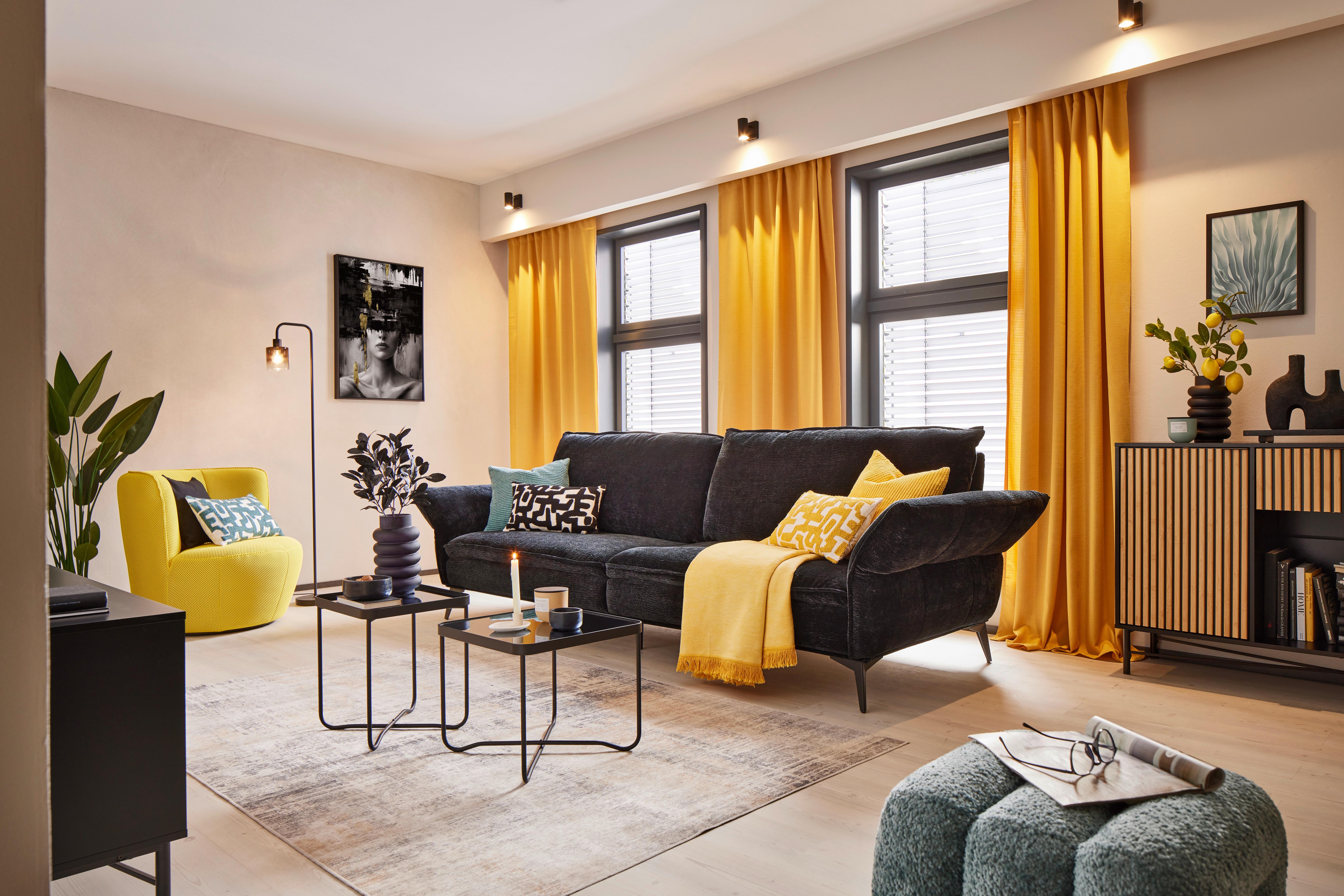 Trend sunny black obývací pokoj