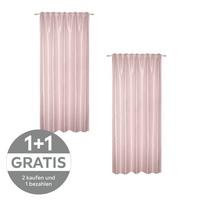FERTIGVORHANG NELI - Orange, MODERN, Textil (140/245cm) - Luca Bessoni