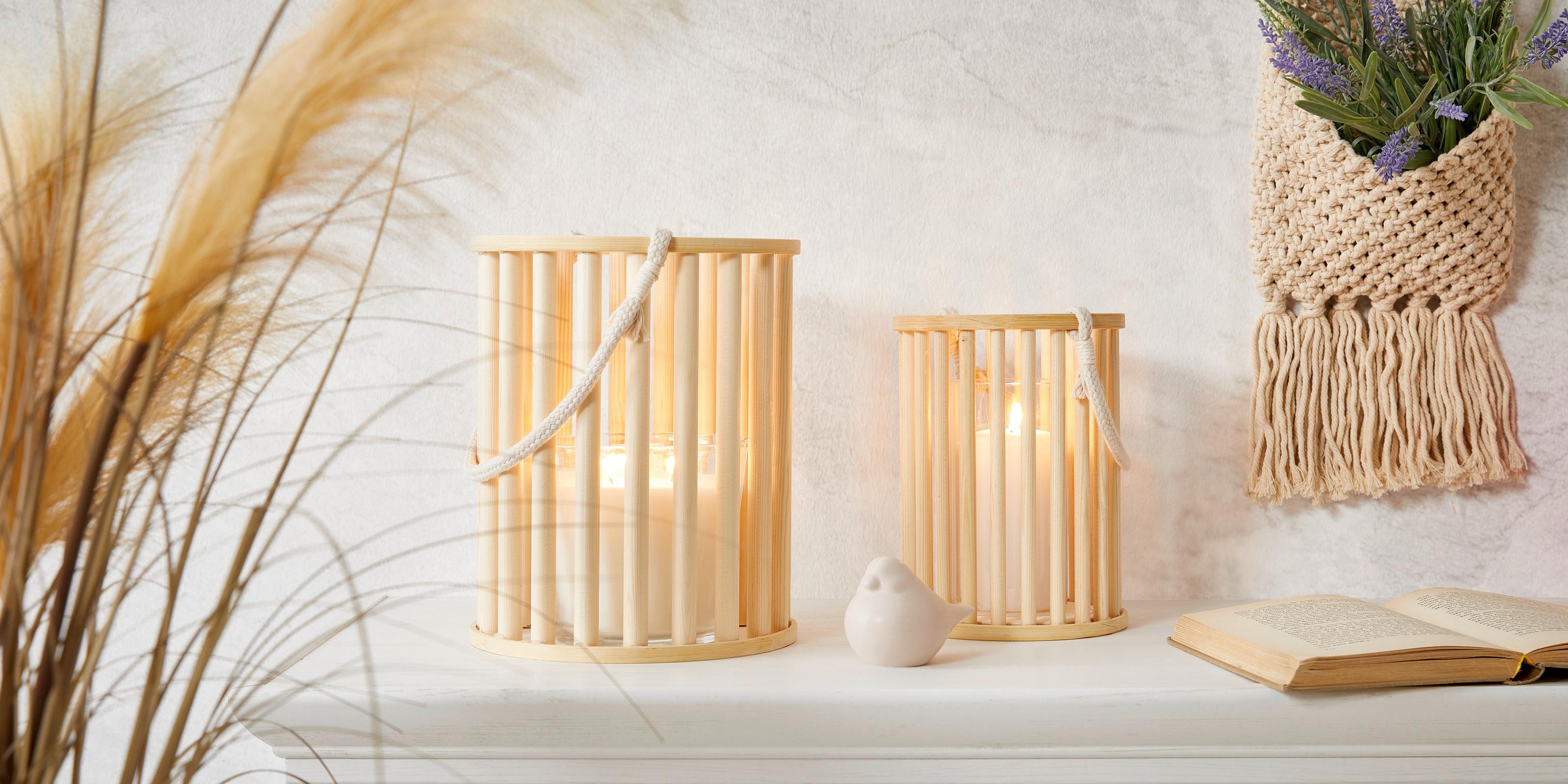 DIY lampáše na terasu v škandinávskom štýle