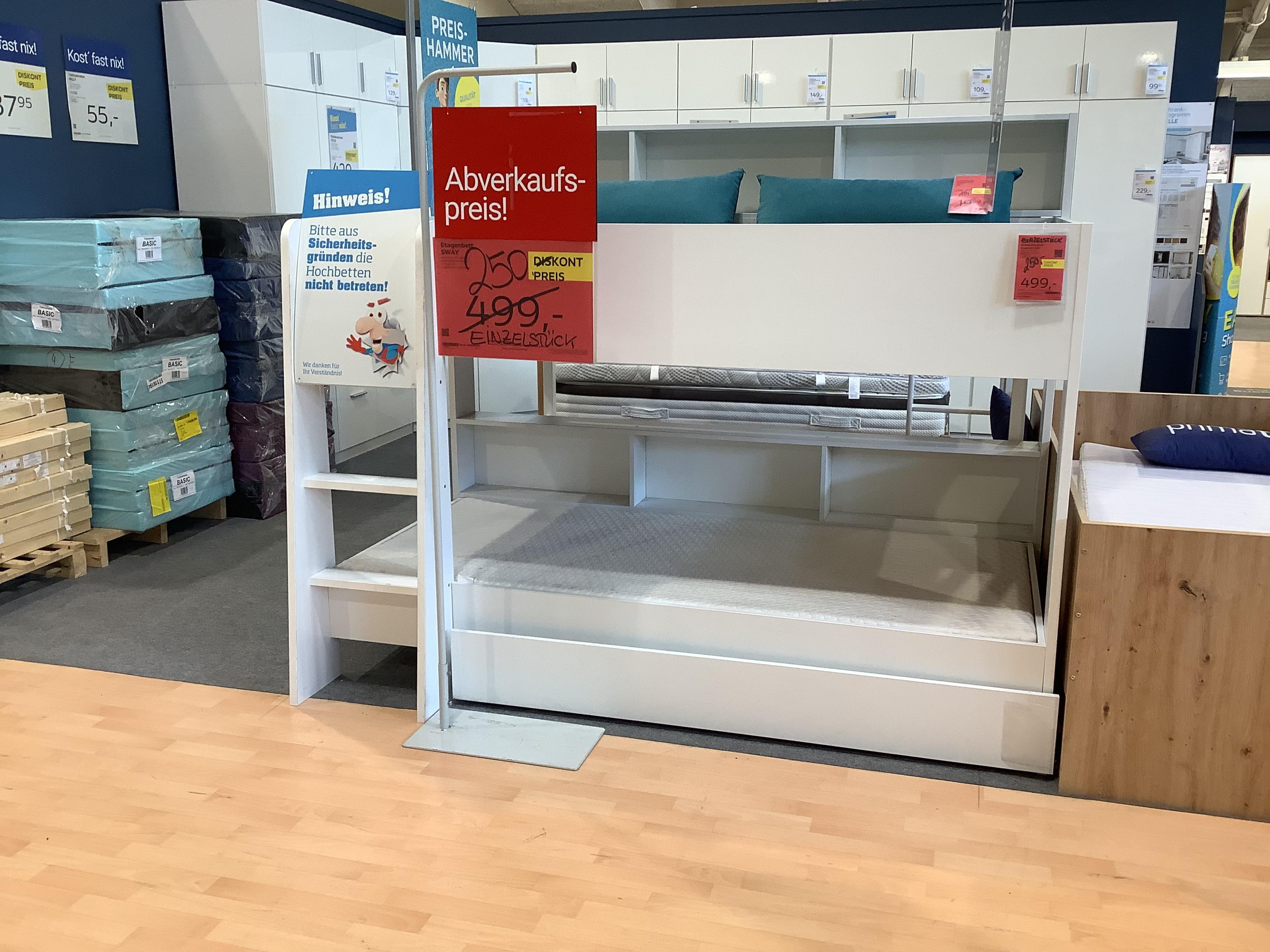 Etagenbett Sway Einzelstück