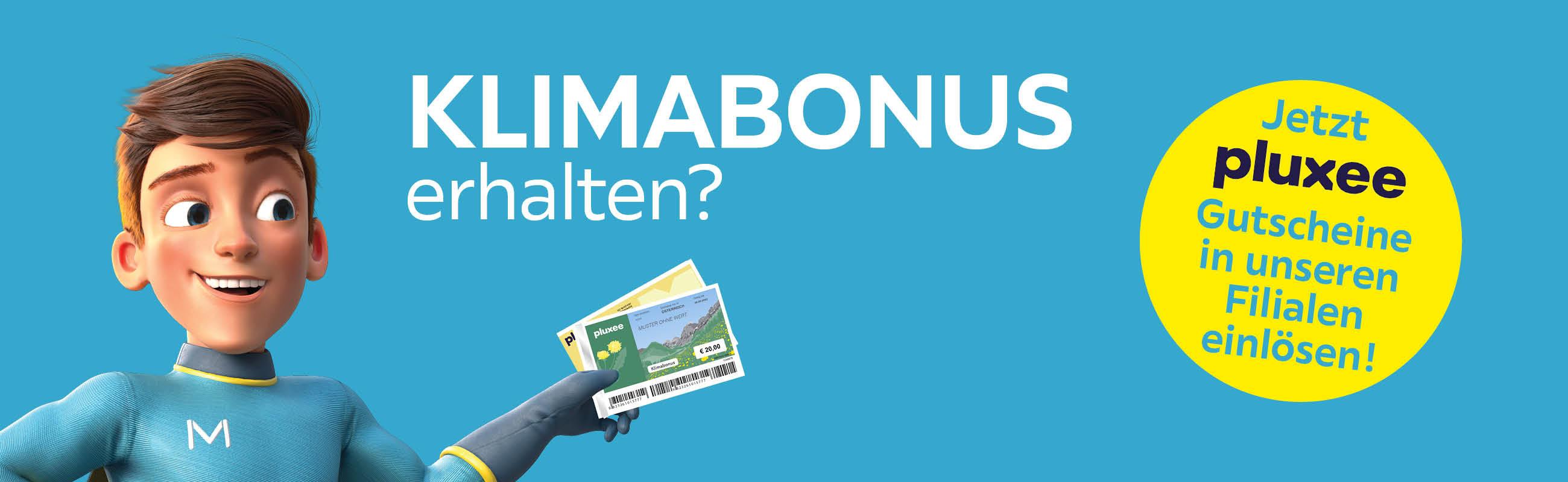 Klimabonus erhalten?