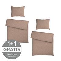 BETTWÄSCHE DORIS - Beige, ROMANTIK / LANDHAUS, Textil - James Wood