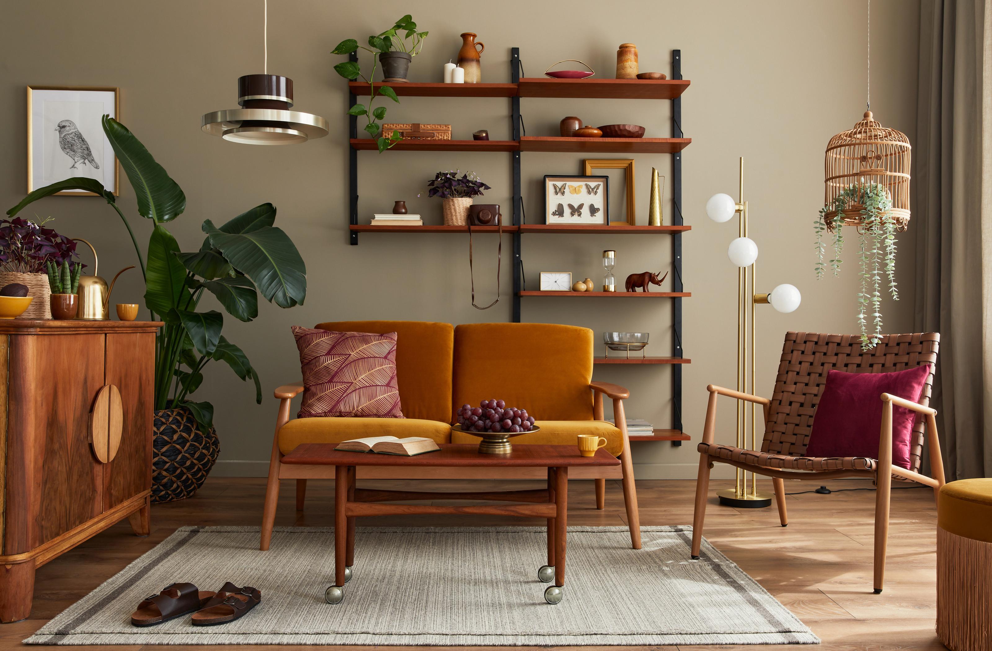 vintage dekorácie a nábytok - inšpirácie