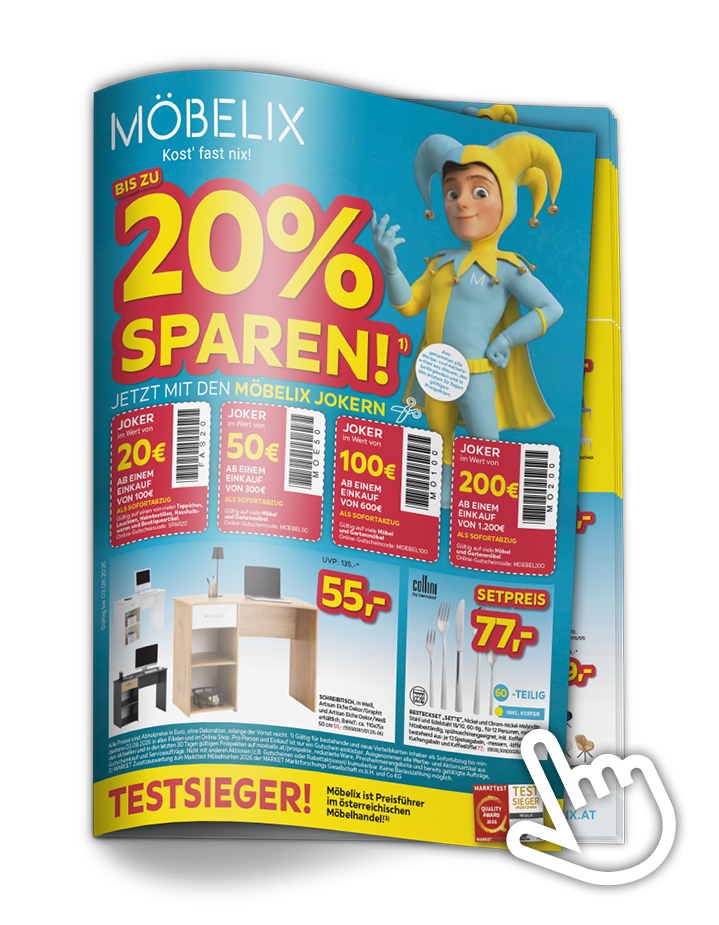 bis zu 20 % sparen Prospekt