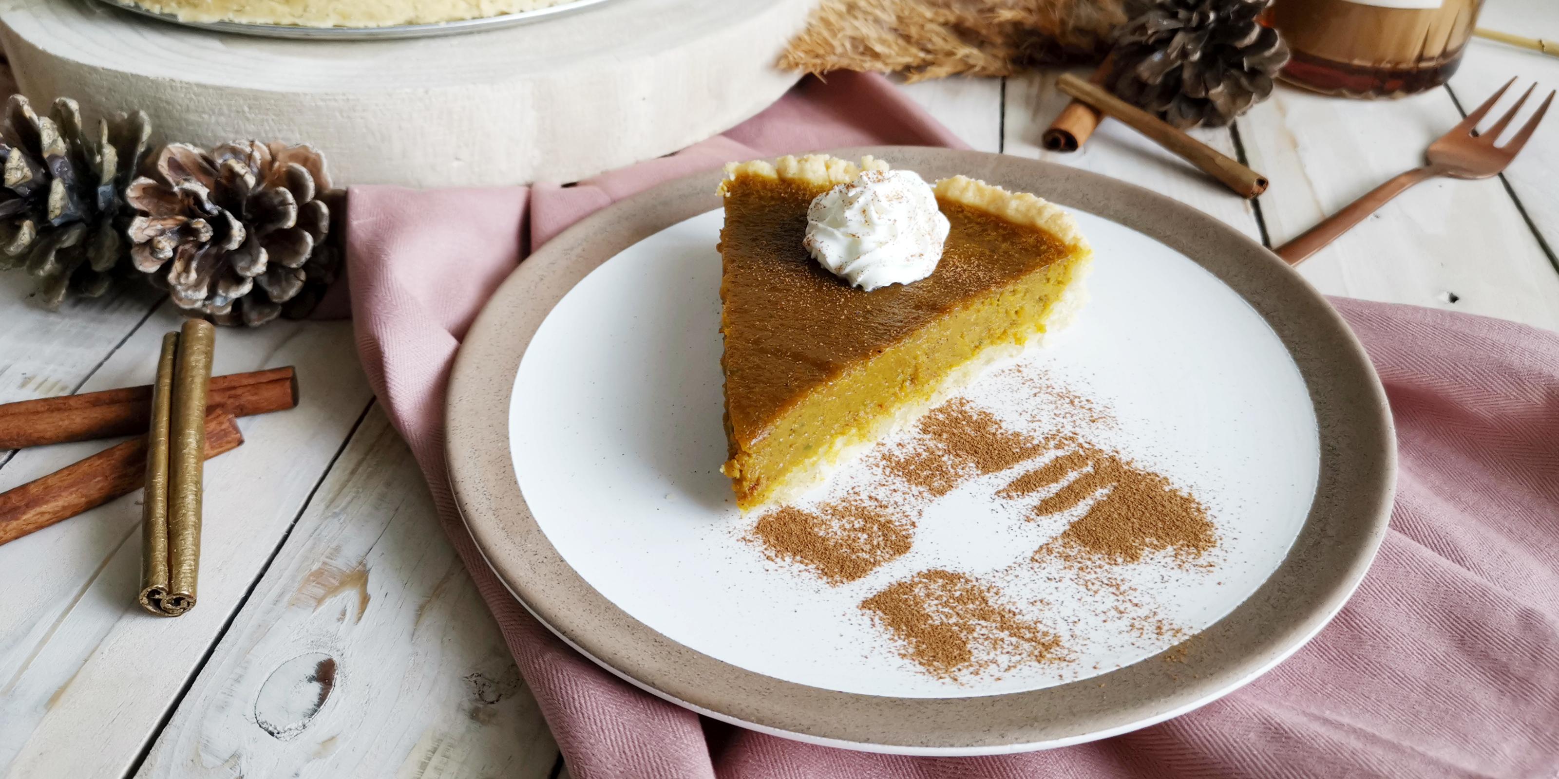 recept na fantastický tekvicový koláč „Pumpkin Pie“
