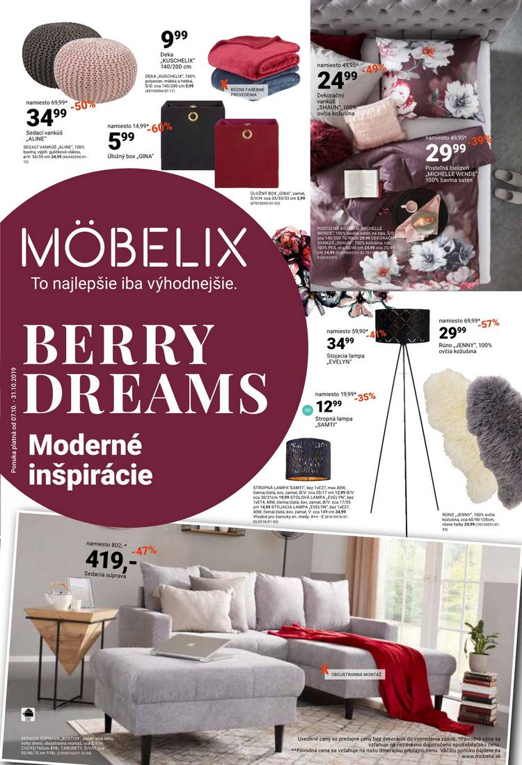 BERRY DREAMS</br>Moderné inšpirácie