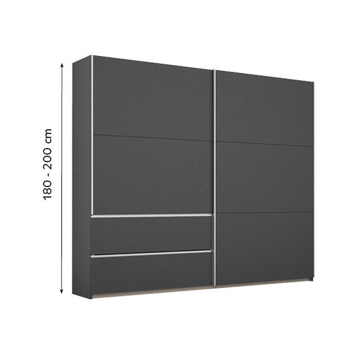 šatní skříně s výškou 180 / 190 / 200 cm
