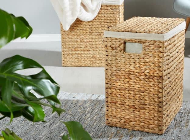 Geflochtener Wäschekorb