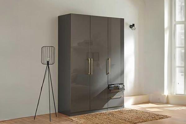 Drehtürenschrank anthrazit