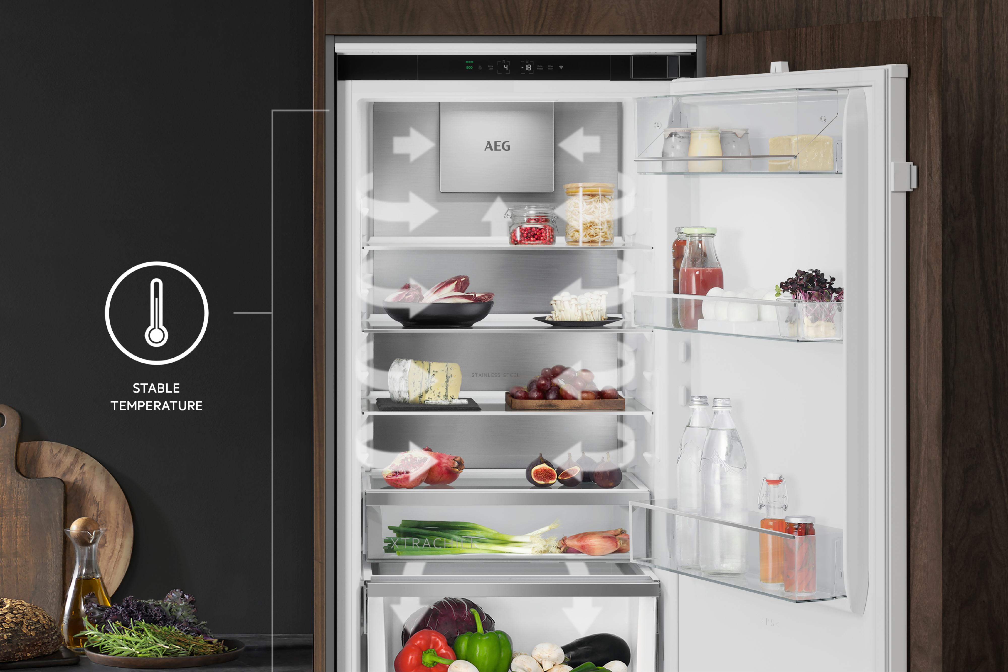 AEG Kühl-Gefrierkombinationen mit Cooling-Technologie