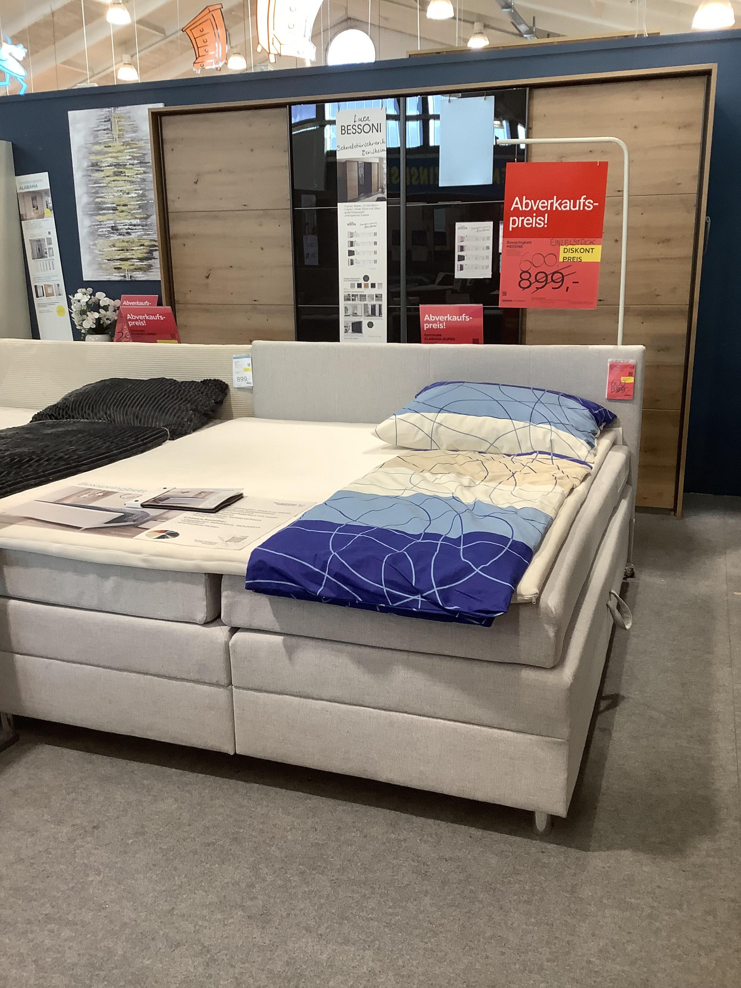 BOXSPRINGBETT MESSINA EINZELSTÜCK