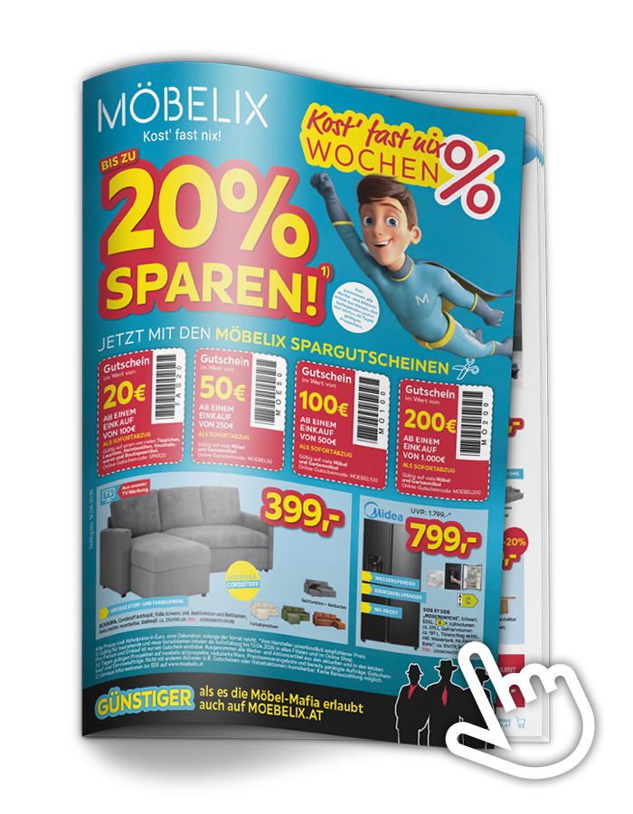 bis zu 20 % sparen Prospekt
