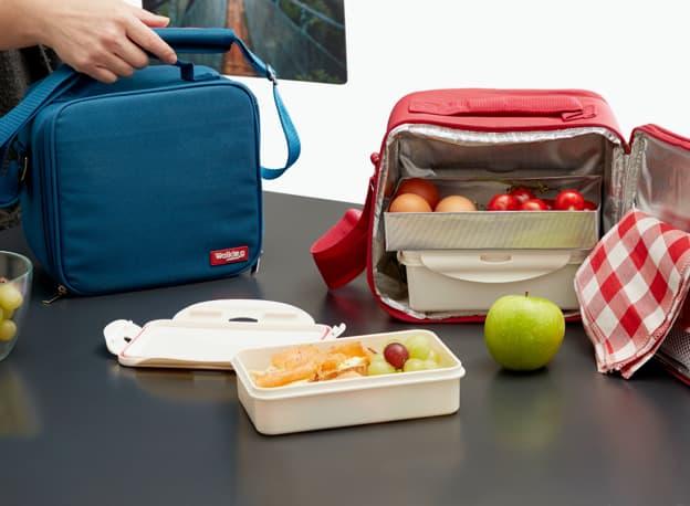 Lebensmittel in Kühltasche