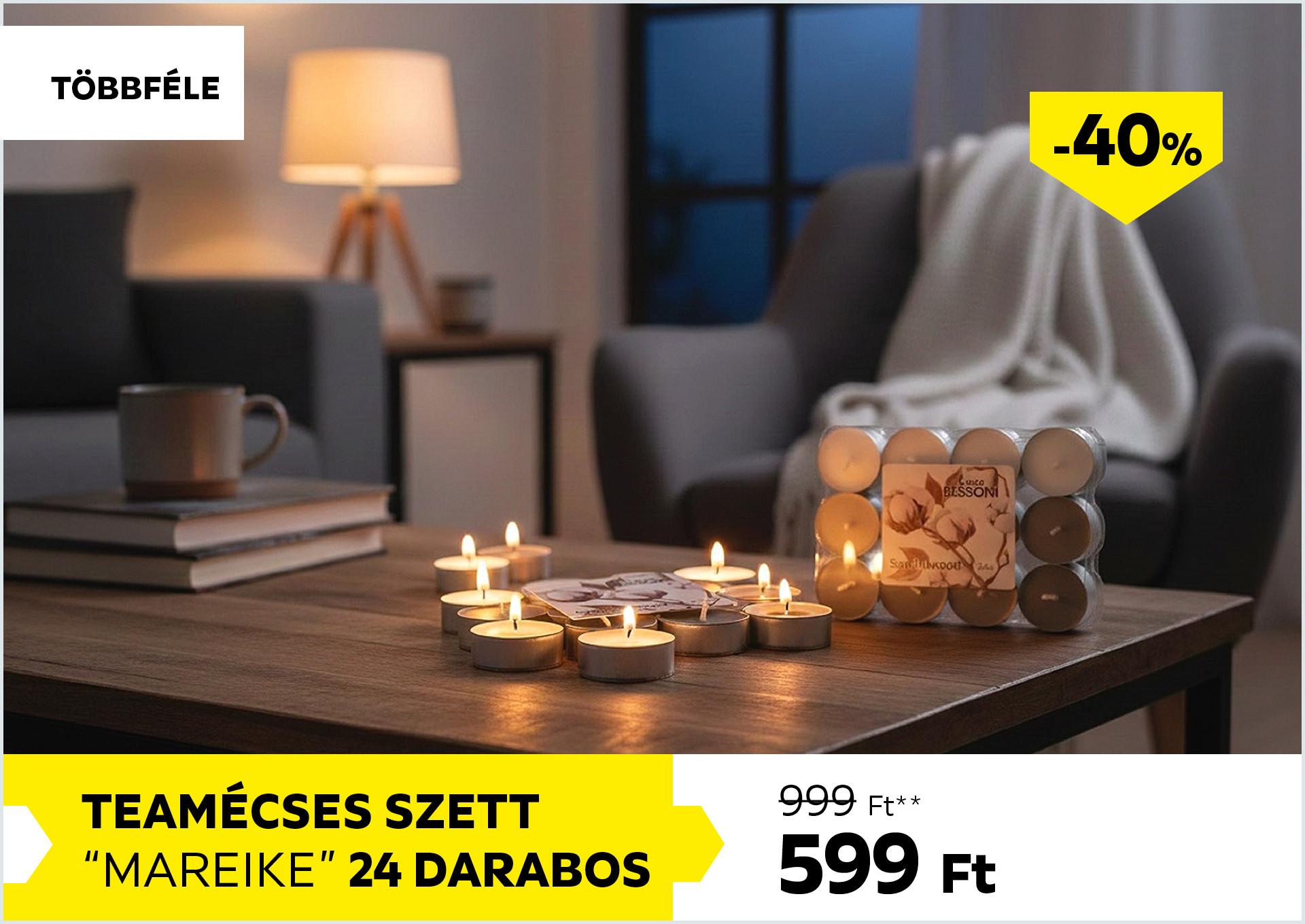 Teamécses szett 24 darabos MAREIKE 999Forint helyett 599Forint kedvezmény mértéke 40%