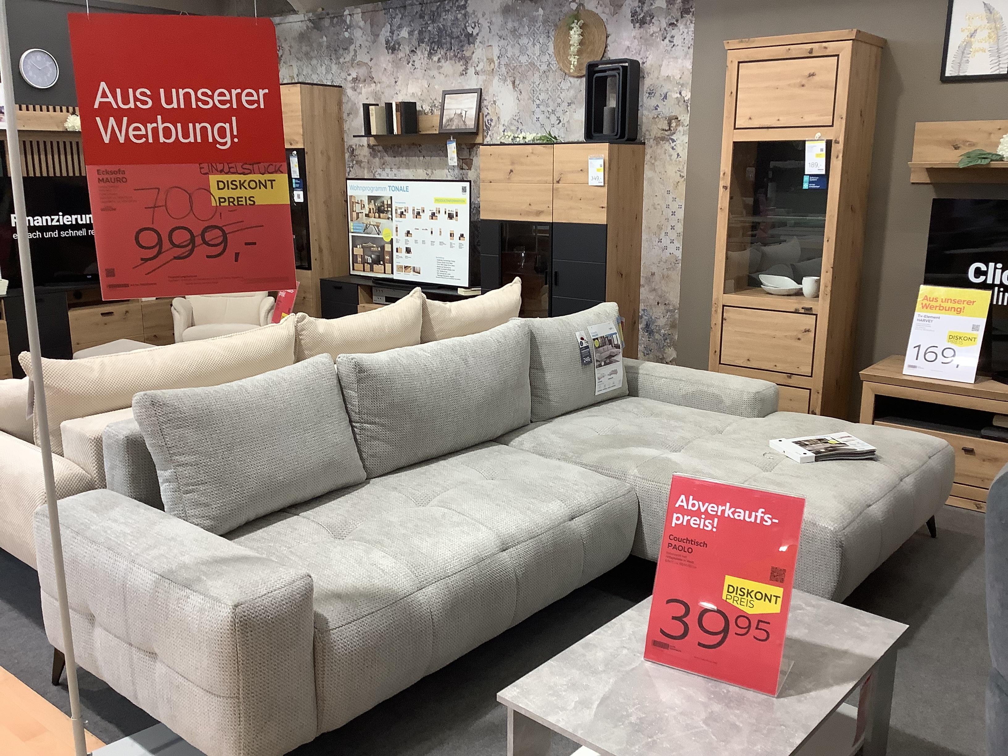 Wohnlandschaft Mauro Einzelstück