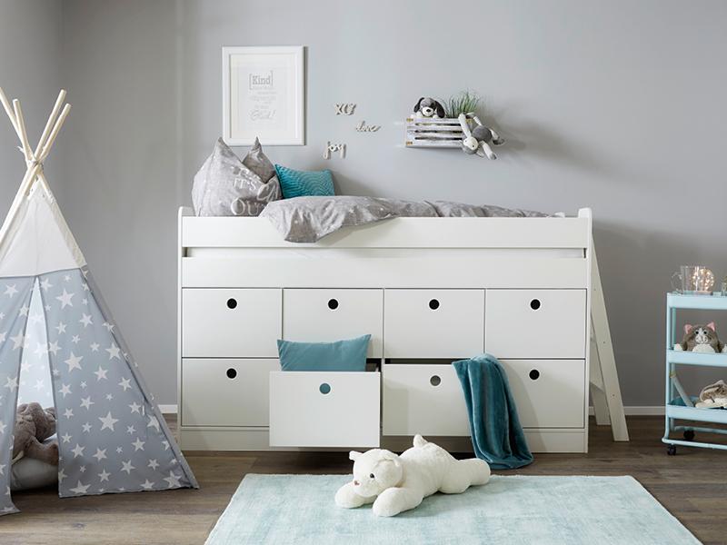 vyvýšené dětské postele