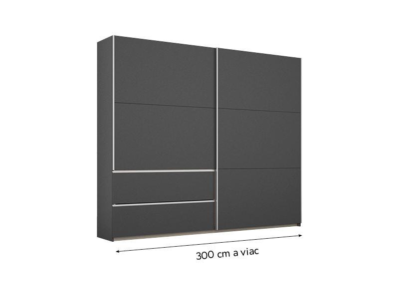 šatníkové skrine so šírkou 300 cm a viac