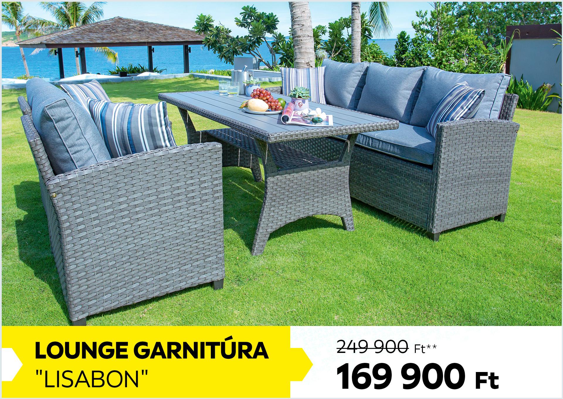 LOUNGE GARNITÚRA LISABON 249900Ft helyett 169900Ft