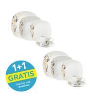 1+1 Gratis, 2 kaufen und 1 bezahlen