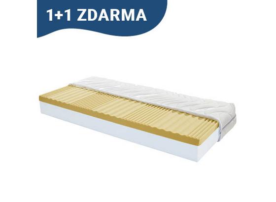 Matrac S Pamäťovou Penou Arian Visco - biela, textil (90/200cm) Matrac S Pamäťovou Penou Arian Visco - biela, textil (90/200cm)