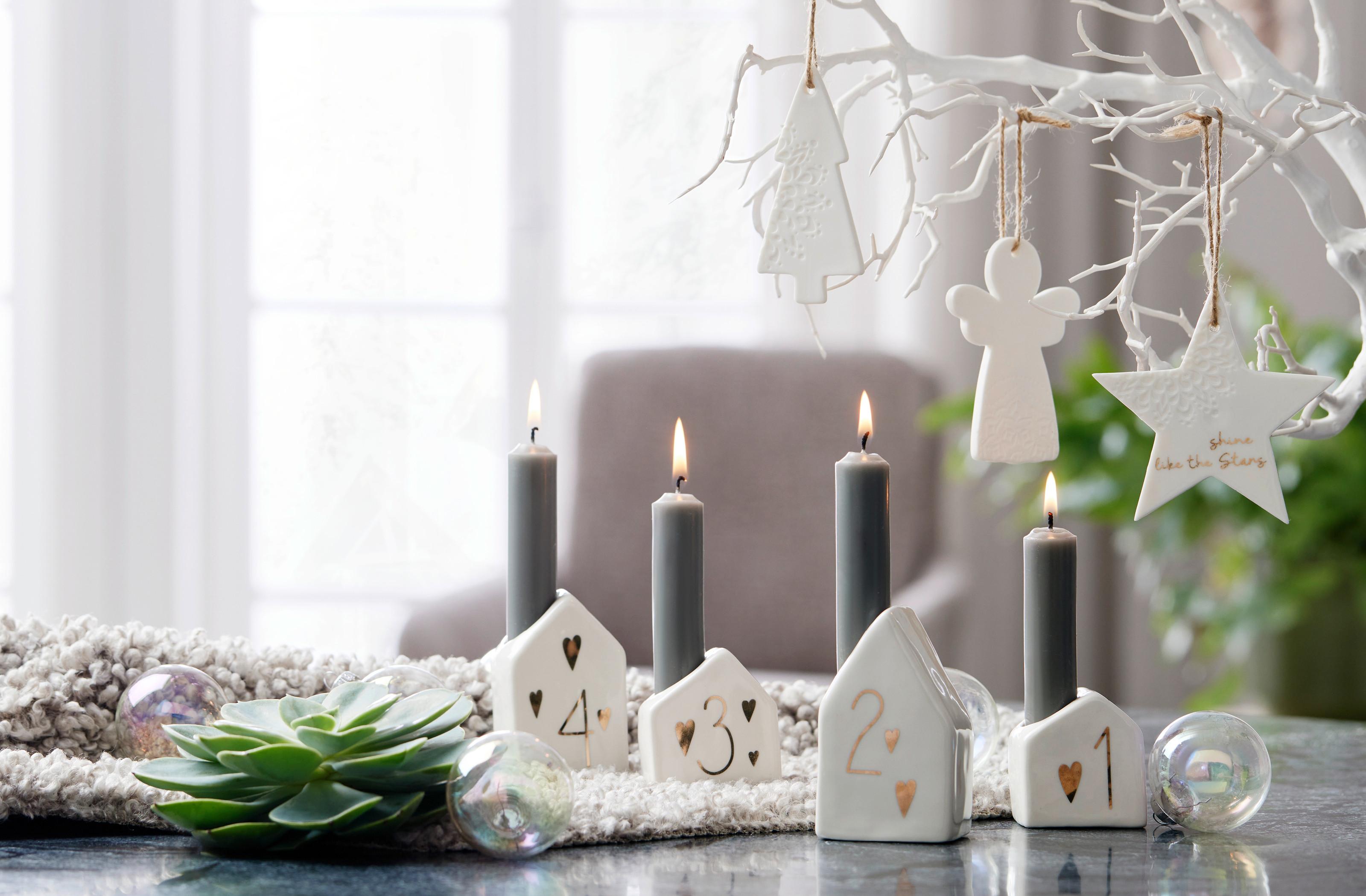 Biele doplnky z kolekcie Shiny Christmas