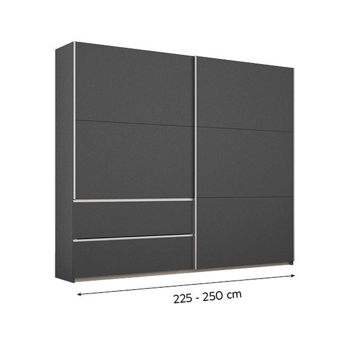 šatní skříně se šířkou 230 / 240 / 250 cm