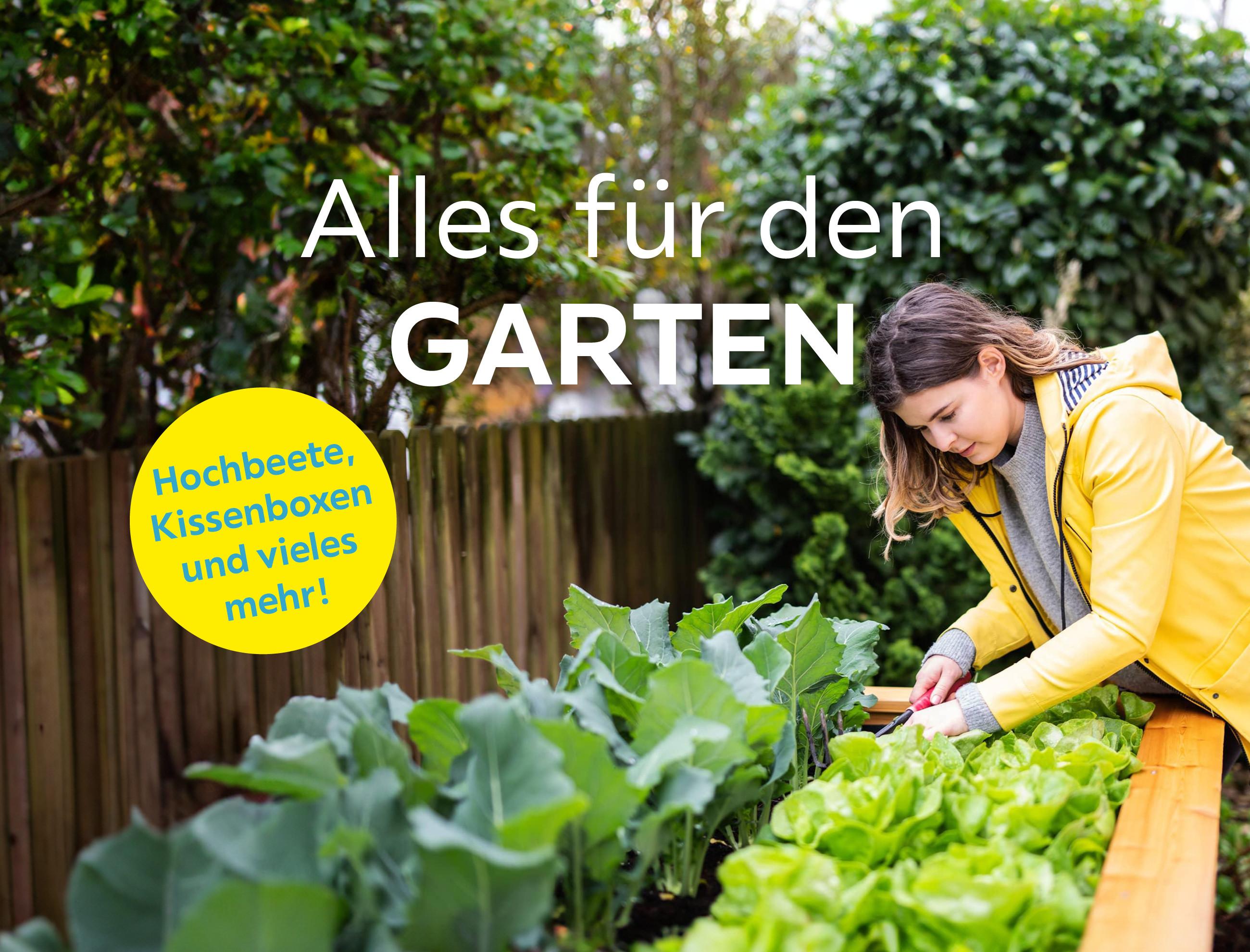 Alles für den GARTEN | Hochbeete, Kissenboxen und vieles mehr!