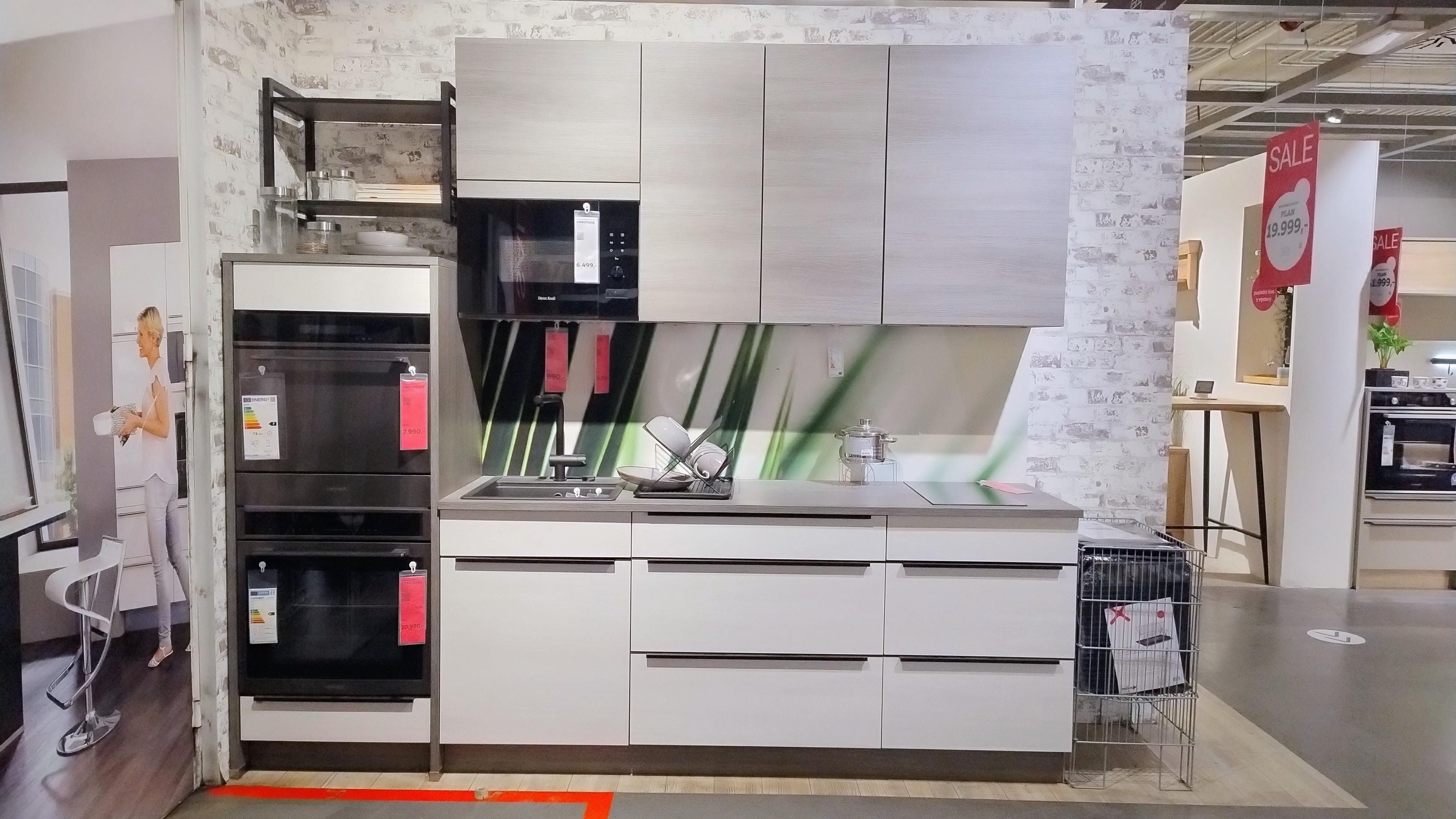 KUCHYNĚ PLAN - šedobílá