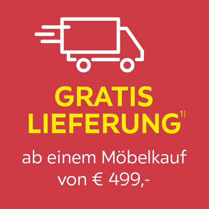 Gratis Lieferung ab einem Möbelkauf von € 499,-