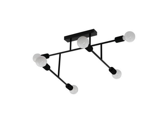 Deckenleuchte Belsiana - Schwarz, MODERN, Metall (89/51/35cm) Deckenleuchte Belsiana - Schwarz, MODERN, Metall (89/51/35cm)
