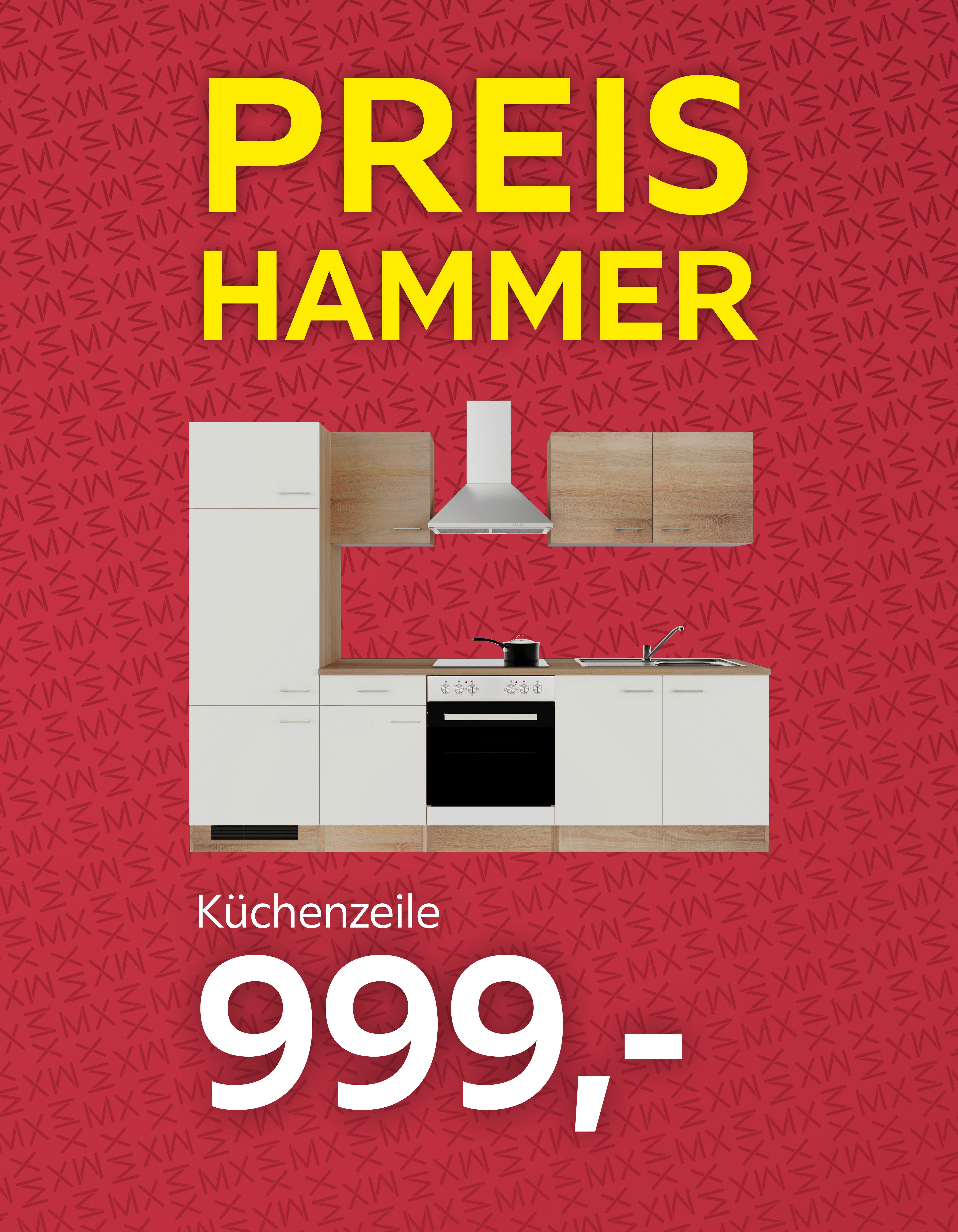 Preishammer Küchenzeile 999,-