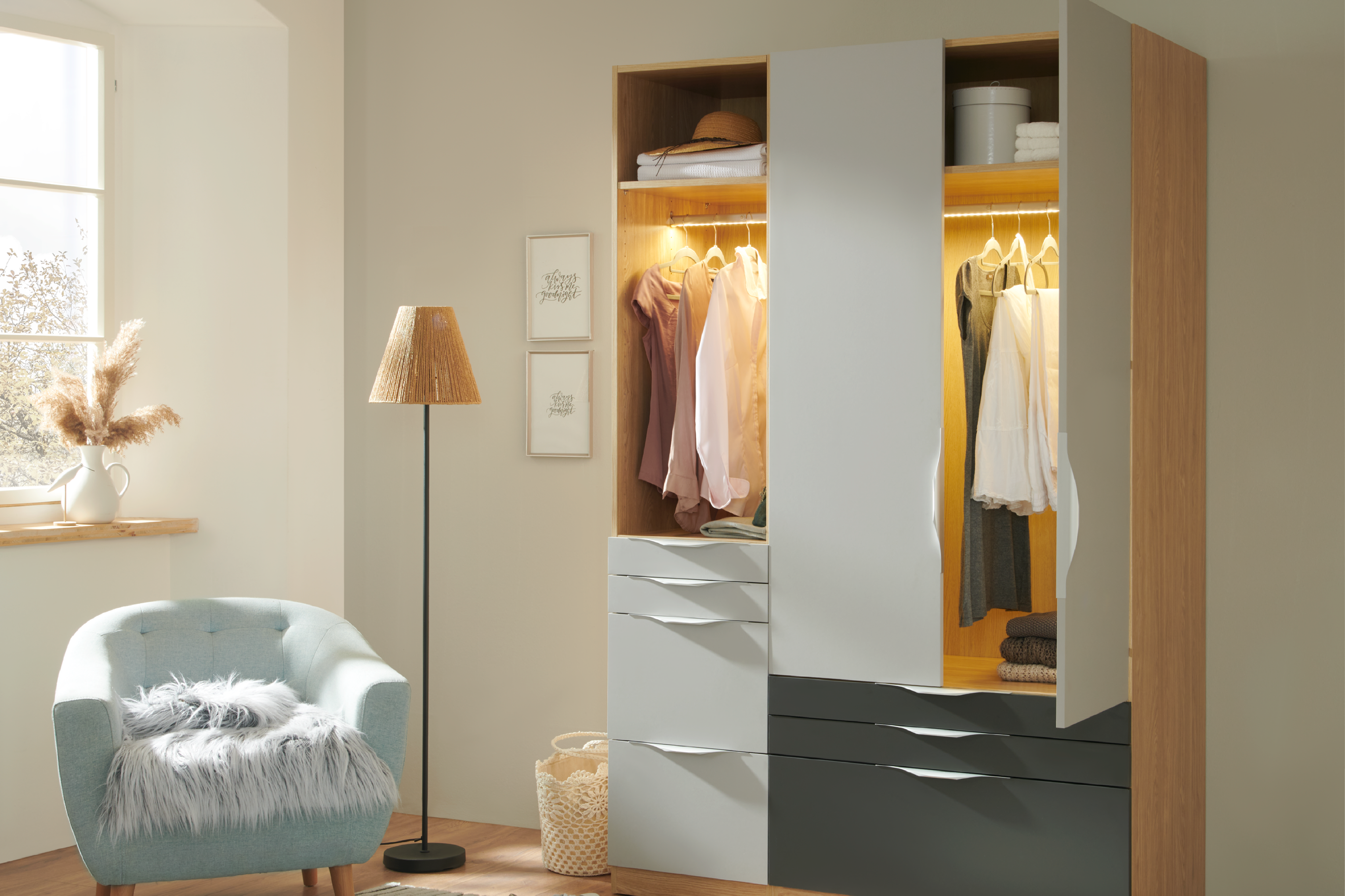 Farben und Design bei UNIT-Schränken
