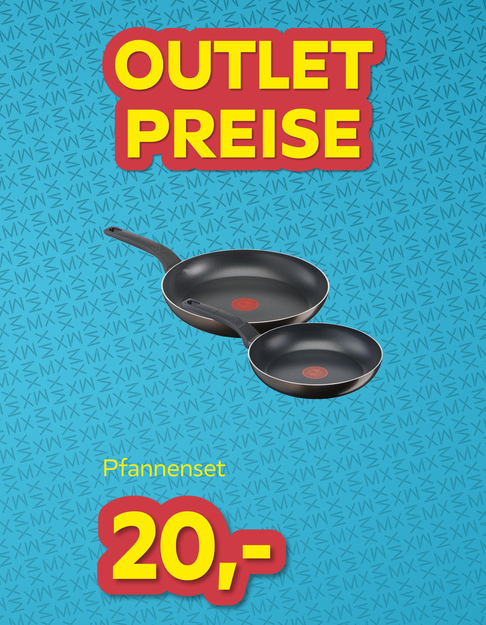 Pfannenset um € 20,-