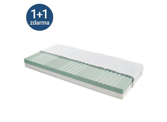 Matrace Ze Studené Pěny Arian 80 - bílá, textilie (80/200cm) Matrace Ze Studené Pěny Arian 80 - bílá, textilie (80/200cm)