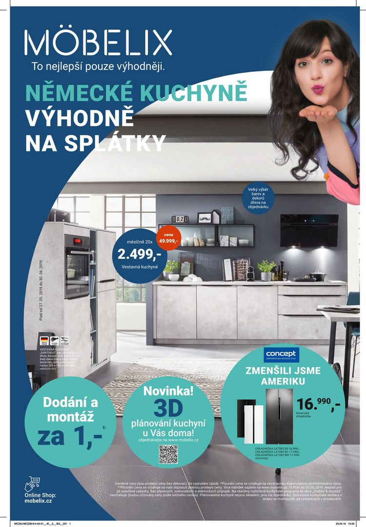 Německé kuchyně výhodně na splátky