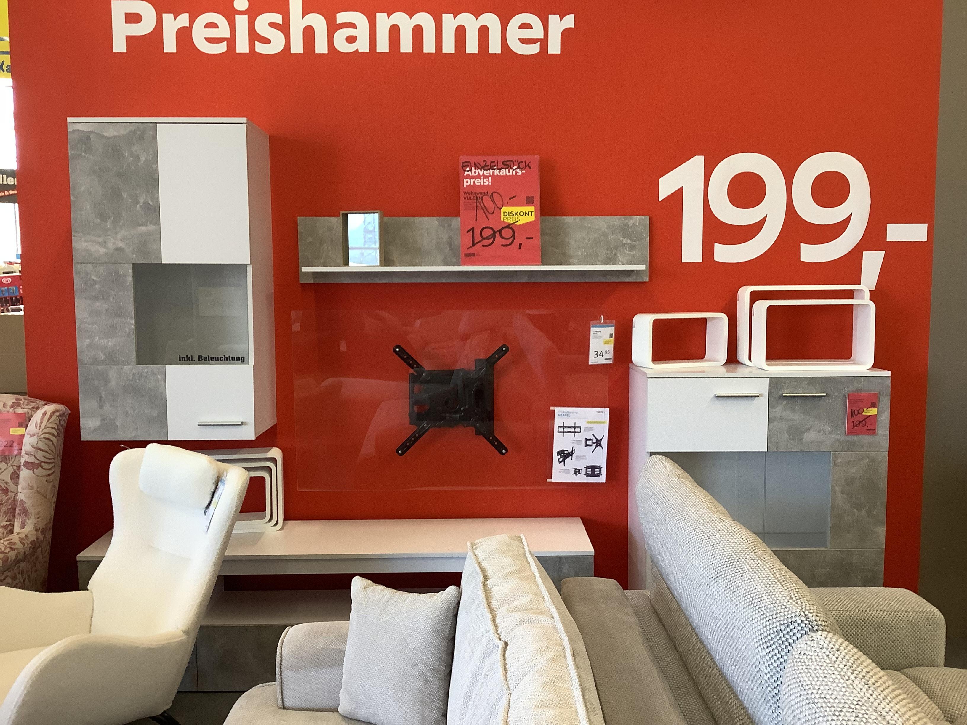 Wohnwand Vulcan Einzelstück