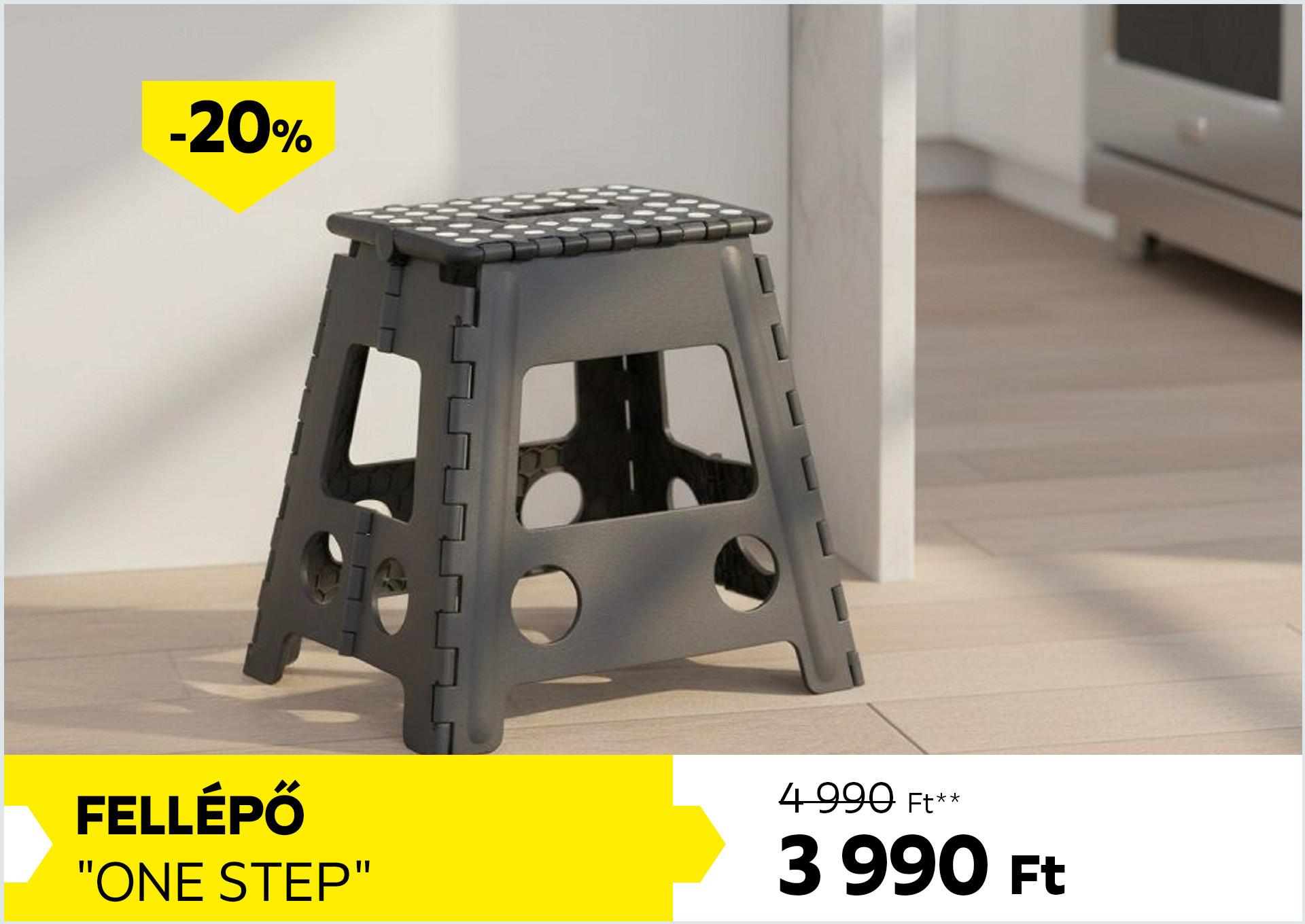 Fellépő ONE STEP 4990Forint helyett 3990Forint kedvezmény mértéke 20%