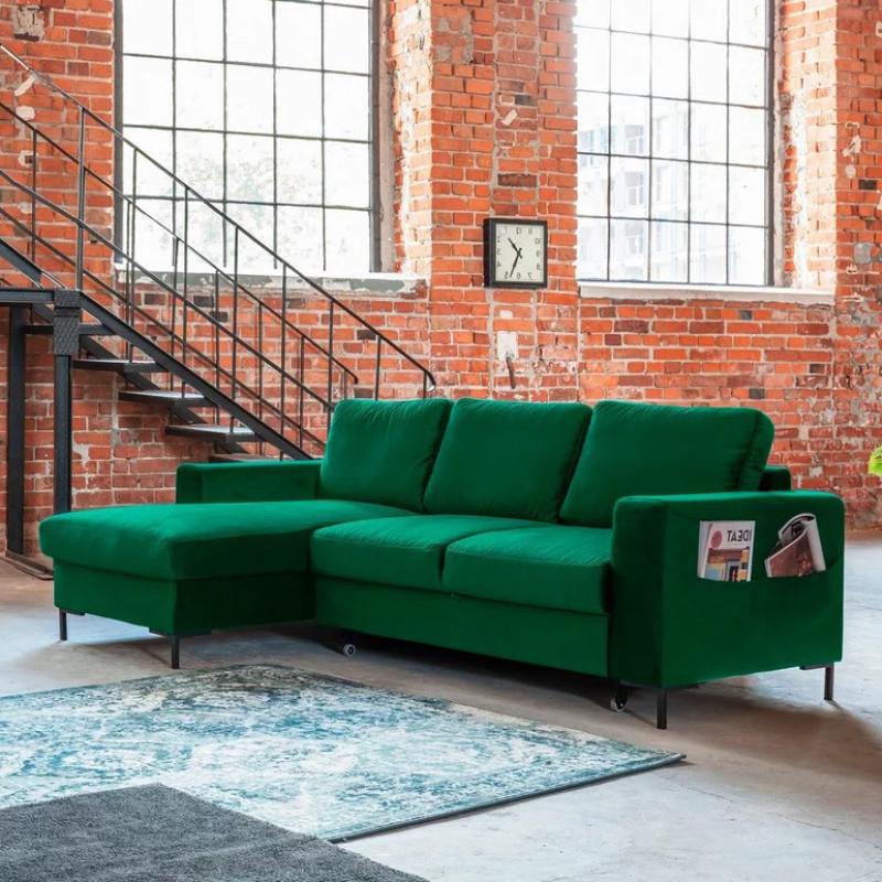 smaragdová sedačka