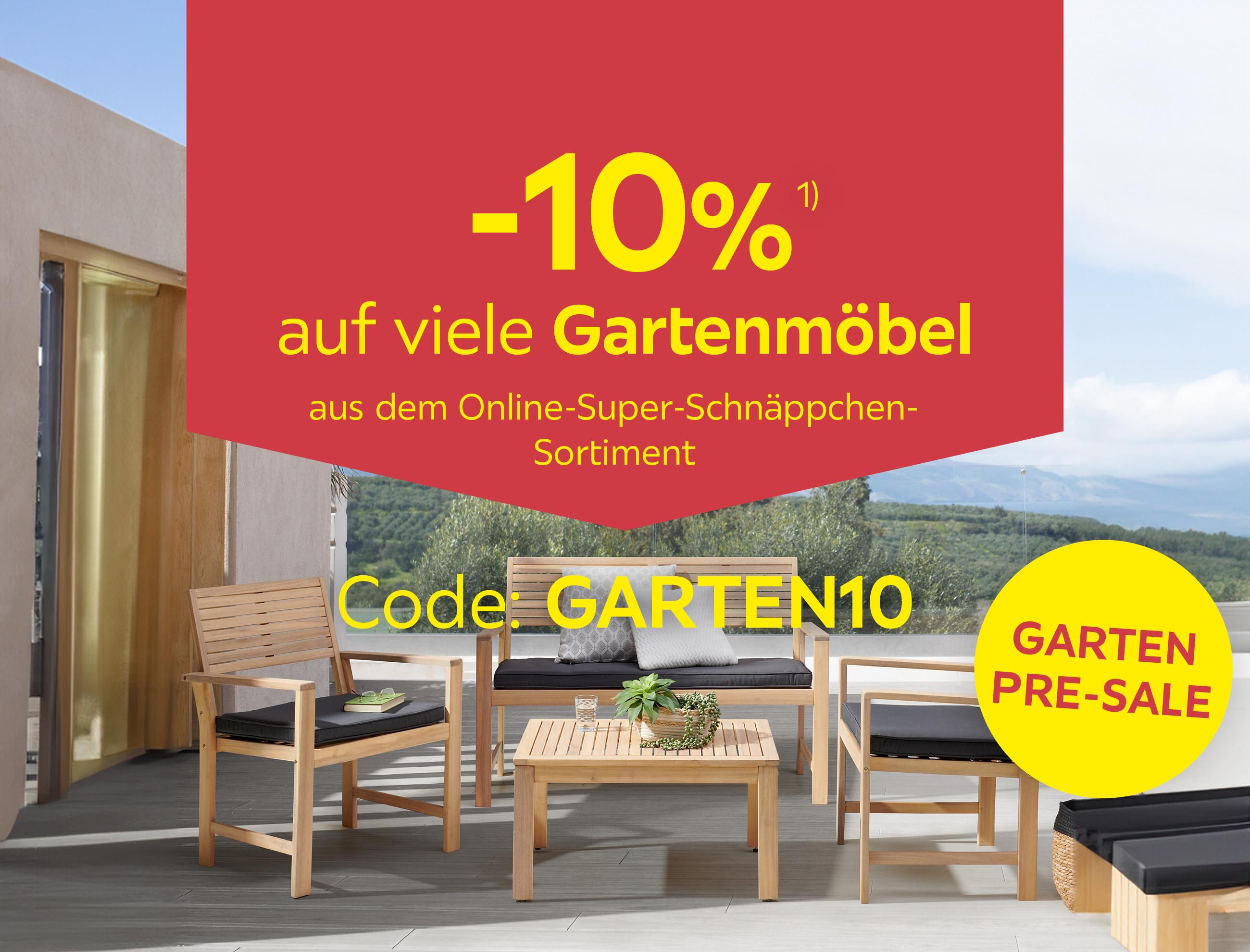 GartenmöbelSchnäppchen Das EarlyBird Special Möbelix.at