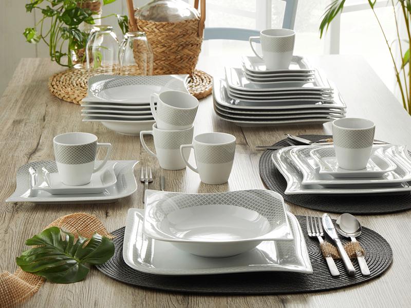 vícedílné jídelní servisy