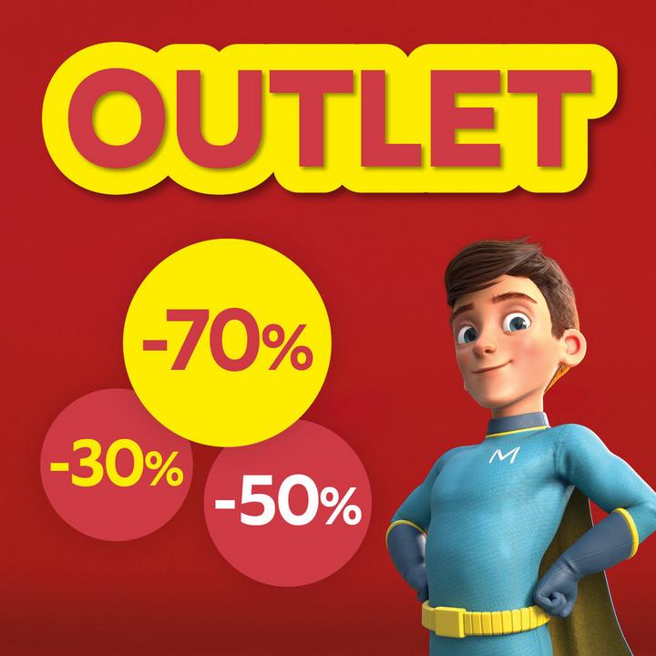 Outlet, -70%, -30%, -50%
