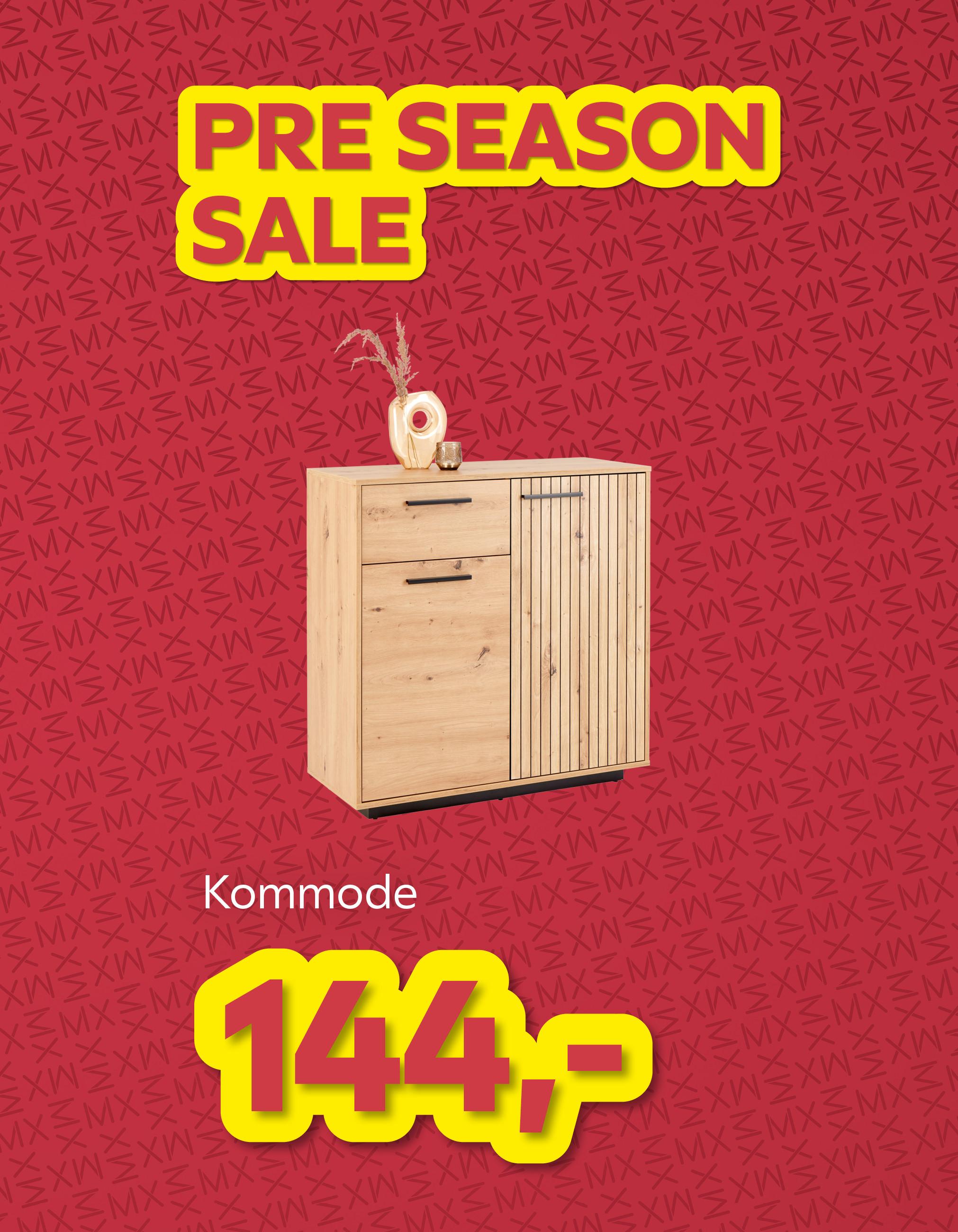 Pre Season Sale Kommode € 144,-