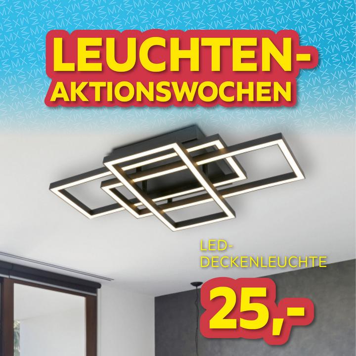 Leuchten Aktionswochen, LED-Deckenleuchte 25€