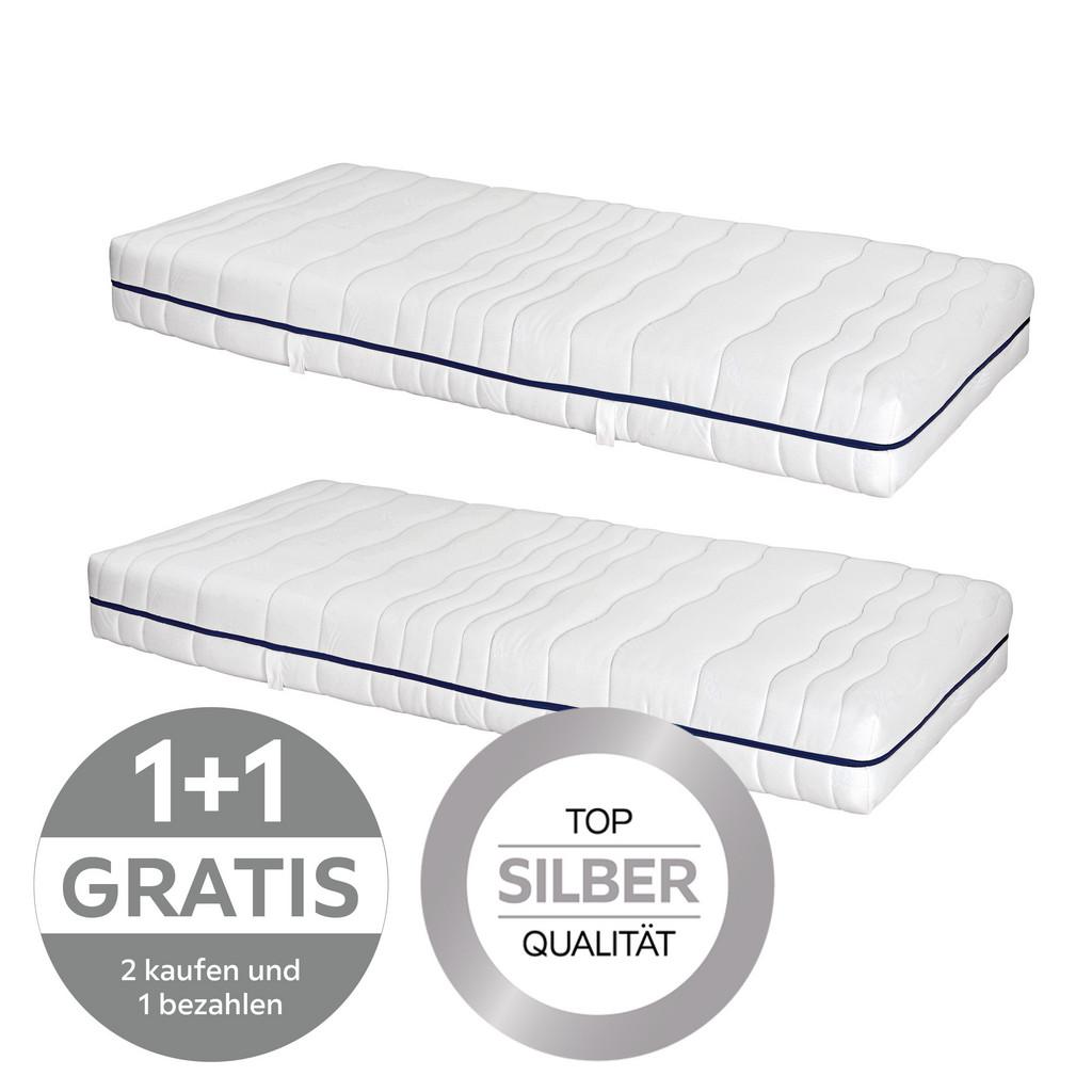 Komfortschaummatratze Silvy 90x200cm mittelfest
